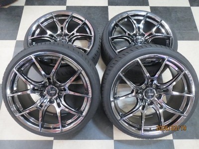 JDM RAYS Gravillage Itz 57FXZ 19crown Skyline 9.5J +38 5H114.3 Used 20 (No Tires)