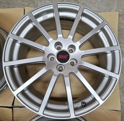 JDM Subaru Legacy STI ts 300 units limited edition 18x8.0J genuine whee (No Tires) - Image 5