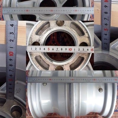JDM HAYASHI RACING SUPER STREET 7J +2 4H 2-Wheel Set Hayashi Racing Center L (No Tires) - Image 7