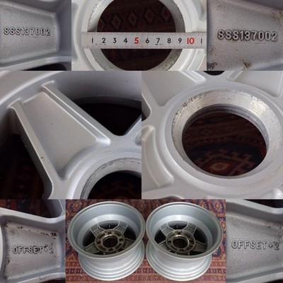 JDM HAYASHI RACING SUPER STREET 7J +2 4H 2-Wheel Set Hayashi Racing Center L (No Tires) - Image 10