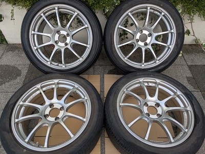JDM Yokohama ADVAN Racing RZ 17x7J+42 4-Wheel Set YOKOHAMA ADVAN Racing RZ br (No Tires)