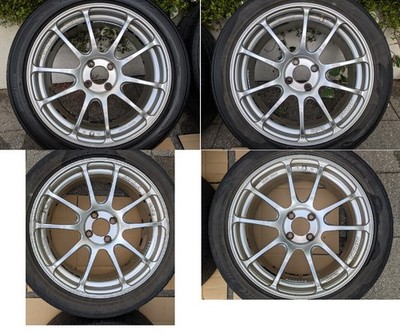 JDM Yokohama ADVAN Racing RZ 17x7J+42 4-Wheel Set YOKOHAMA ADVAN Racing RZ br (No Tires) - Image 2