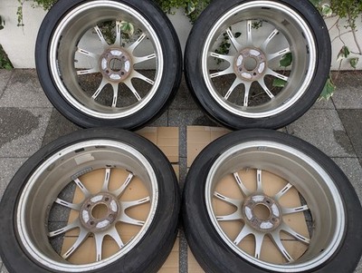 JDM Yokohama ADVAN Racing RZ 17x7J+42 4-Wheel Set YOKOHAMA ADVAN Racing RZ br (No Tires) - Image 8