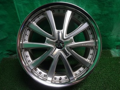 JDM Lowenhart LK5 20x8.5J +38 5H PCD114.3 Used Aluminum Wheel 4-Wheel Set Hi39 (No Tires) - Image 2