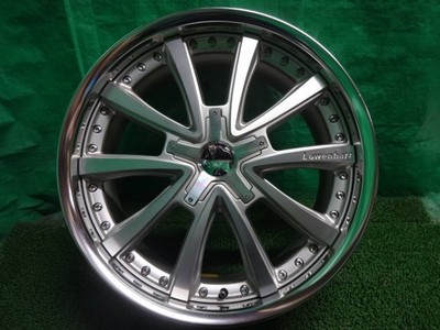 JDM Lowenhart LK5 20x8.5J +38 5H PCD114.3 Used Aluminum Wheel 4-Wheel Set Hi39 (No Tires) - Image 7