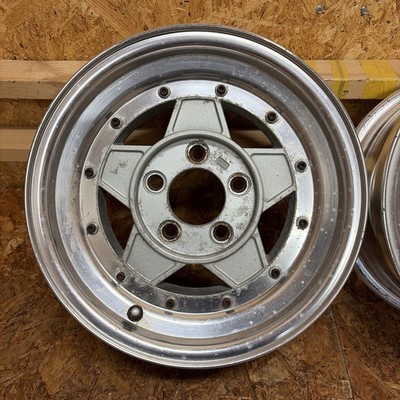JDM Rare SSRFocus 5146.5J+16114.3/5 holes Classic car Crown Soarer Mar (No Tires) - Image 2