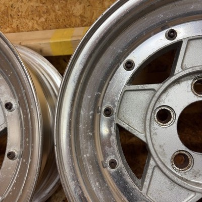 JDM Rare SSRFocus 5146.5J+16114.3/5 holes Classic car Crown Soarer Mar (No Tires) - Image 8