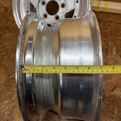JDM Rare SSRFocus 5146.5J+16114.3/5 holes Classic car Crown Soarer Mar (No Tires) - Image 10