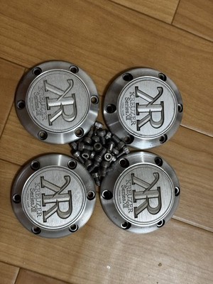 JDM Yokohama Black Itzer Series XII Center Caps Set of 4 with Screws b (No Tires)