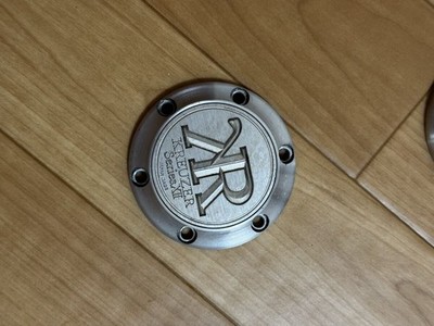 JDM Yokohama Black Itzer Series XII Center Caps Set of 4 with Screws b (No Tires) - Image 2