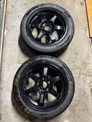 JDM RAYS TE37 PCD114.3 5H 16x8J +40 Offset not clear due to lack of man (No Tires)