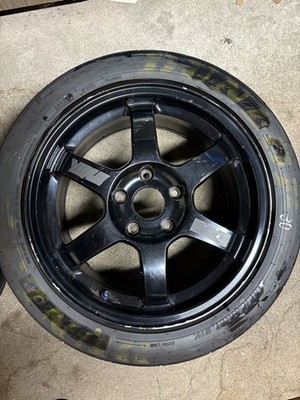 JDM RAYS TE37 PCD114.3 5H 16x8J +40 Offset not clear due to lack of man (No Tires) - Image 2