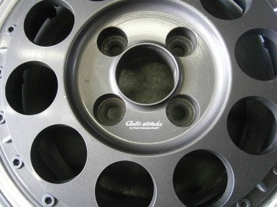 JDM Rare? Autostrada 13x5.5J 100 195/55R13 P600 Pirelli Abe Shokai 2-Bo (No Tires) - Image 4