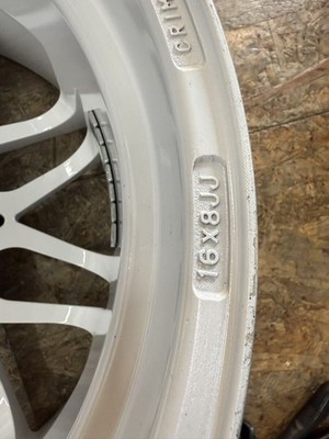 JDM RareSparco 16x8J +22 PCD114.3 5-hole 5H Fits Silvia 180SX Skyline C (No Tires) - Image 6