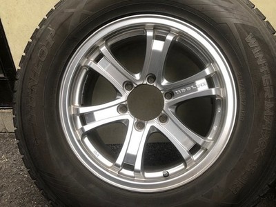 JDM WEDS KEELER FORCE +25 6H Aftermarket Aluminum Wheels 265/65R17 Dun (No Tires) - Image 3