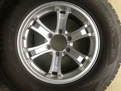 JDM WEDS KEELER FORCE +25 6H Aftermarket Aluminum Wheels 265/65R17 Dun (No Tires) - Image 4