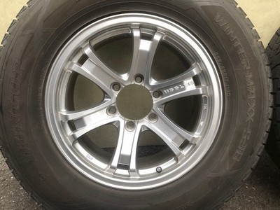 JDM WEDS KEELER FORCE +25 6H Aftermarket Aluminum Wheels 265/65R17 Dun (No Tires) - Image 5