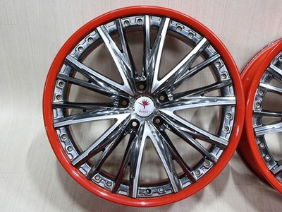 JDM C211 Rare Deep Rim Weds Kranze ELABORAR 20X8.5J+40 9.5J+43 PCD114. (No Tires) - Image 2