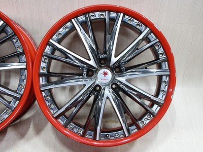 JDM C211 Rare Deep Rim Weds Kranze ELABORAR 20X8.5J+40 9.5J+43 PCD114. (No Tires) - Image 3