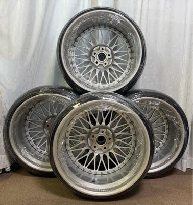 JDM Ultra-rare BBS Super RS 20-inch wheel and tire set: RS560 9.5J + (No Tires) - Image 6