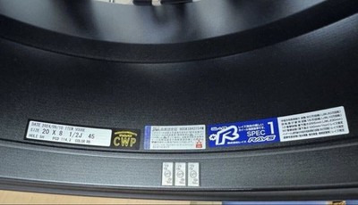 JDM RAYS STRATAGIA VOUGE Black Moitaliano RB (No Tires) - Image 5