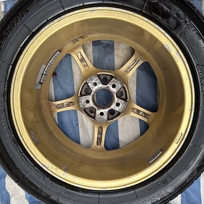 JDM RAYS gramLIGHTS 57C 16x7J +33 4H/5H 100/114.3 gold 4-Wheel Set with (No Tires) - Image 8