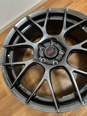 JDM Used 19STI Performance Wheel Dark Silver 8.0J 53 P.C.D 114.3 BBS f (No Tires) - Image 7