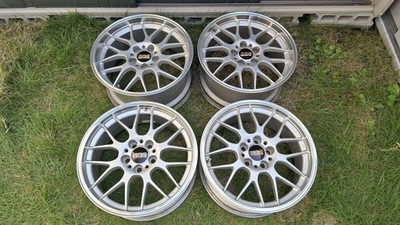 JDM Used BBS RG-R RG703/RG704 18x8J+40 9J+42 5H PCD114.3 forging 4-Wheel Set (No Tires)