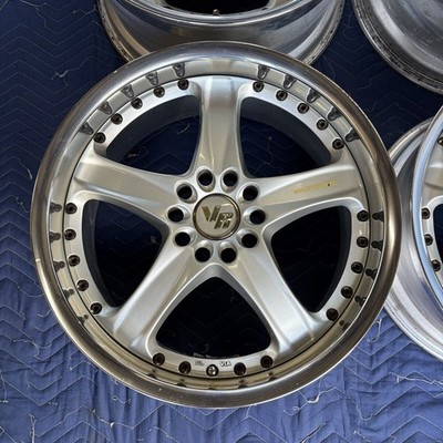 JDM Rare RAYS VOLK RACING AV3 18x8J +43 / 9J +44 PCD114.3 5H Rays Vol (No Tires) - Image 3