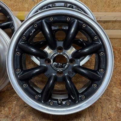 JDM Rare SSRWatanabeRS-8156.5J+34100/4-holeFits Alto Lapin Every Carry (No Tires) - Image 4