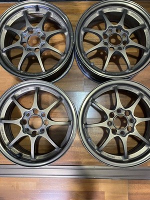 JDM Rare discontinued model: Rays VOLK RACING CE28N 14145.5J 45 4H-100 (No Tires)