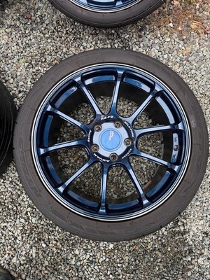 JDM ADVAN Racing RZ-F2 18-inch 9J tire and wheel set for FL5 etc. (No Tires) - Image 4