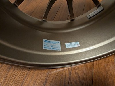 JDM ADVAN RZII 18x8.5J 9.5J +45 100-5H (No Tires) - Image 3