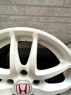 JDM Rare Integra Type R Genuine 17-inch 7J +60 PCD114.3 4-Wheel Set (No Tires) - Image 4