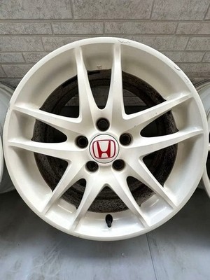 JDM Rare Integra Type R Genuine 17-inch 7J +60 PCD114.3 4-Wheel Set (No Tires) - Image 5