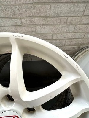 JDM Rare Integra Type R Genuine 17-inch 7J +60 PCD114.3 4-Wheel Set (No Tires) - Image 7