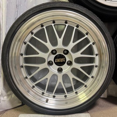 JDM Top-of-the-line BBS LM19 wheel and tire 4-Wheel Set (No Tires) - Image 4