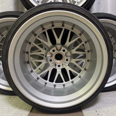 JDM Top-of-the-line BBS LM19 wheel and tire 4-Wheel Set (No Tires) - Image 9