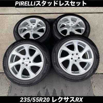 JDM Used Pirelli winter tire set with excellent tread depth 235/55R20 (No Tires)