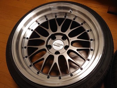 JDM 18BBS LM 10j +3 PCD114.3 4-Wheel Set (No Tires) - Image 2