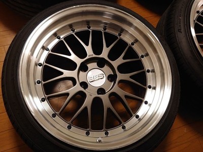 JDM 18BBS LM 10j +3 PCD114.3 4-Wheel Set (No Tires) - Image 4