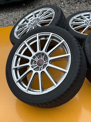 JDM Subaru STI 18-inch wheels — Fits Legacy Impreza etc. 7.5J +55 PCD (No Tires) - Image 3
