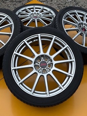 JDM Subaru STI 18-inch wheels — Fits Legacy Impreza etc. 7.5J +55 PCD (No Tires) - Image 6