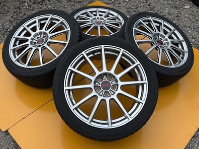 JDM Subaru STI 18-inch wheels — Fits Legacy Impreza etc. 7.5J +55 PCD (No Tires) - Image 9