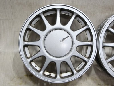 JDM Rare NISSAN Genuine C33 Laurel 15X6J+40 4x114.3 Old Car - Image 2