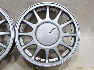 JDM Rare NISSAN Genuine C33 Laurel 15X6J+40 4x114.3 Old Car - Image 3