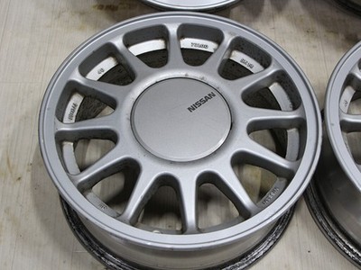 JDM Rare NISSAN Genuine C33 Laurel 15X6J+40 4x114.3 Old Car - Image 4