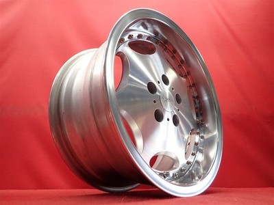 JDM Out of print rare deep-rim SPORSH AX aluminum wheels used. 4-Wheel Set 8 (No Tires) - Image 2