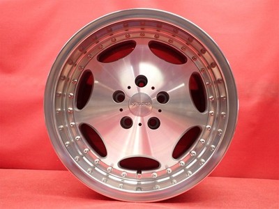JDM Out of print rare deep-rim SPORSH AX aluminum wheels used. 4-Wheel Set 8 (No Tires) - Image 7