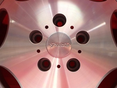 JDM Out of print rare deep-rim SPORSH AX aluminum wheels used. 4-Wheel Set 8 (No Tires) - Image 9